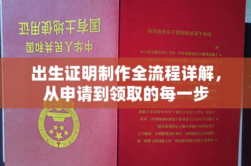 梧州出生证明制作全流程详解，从申请到领取的每一步