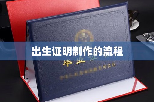 梧州出生证明制作的流程