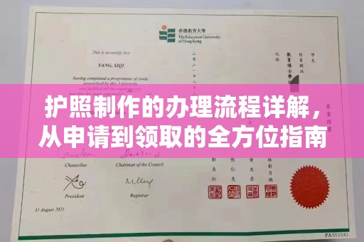 梧州护照制作的办理流程详解，从申请到领取的全方位指南