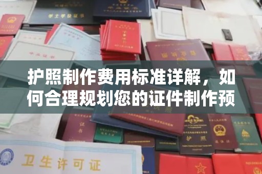 梧州护照制作费用标准详解，如何合理规划您的证件制作预算